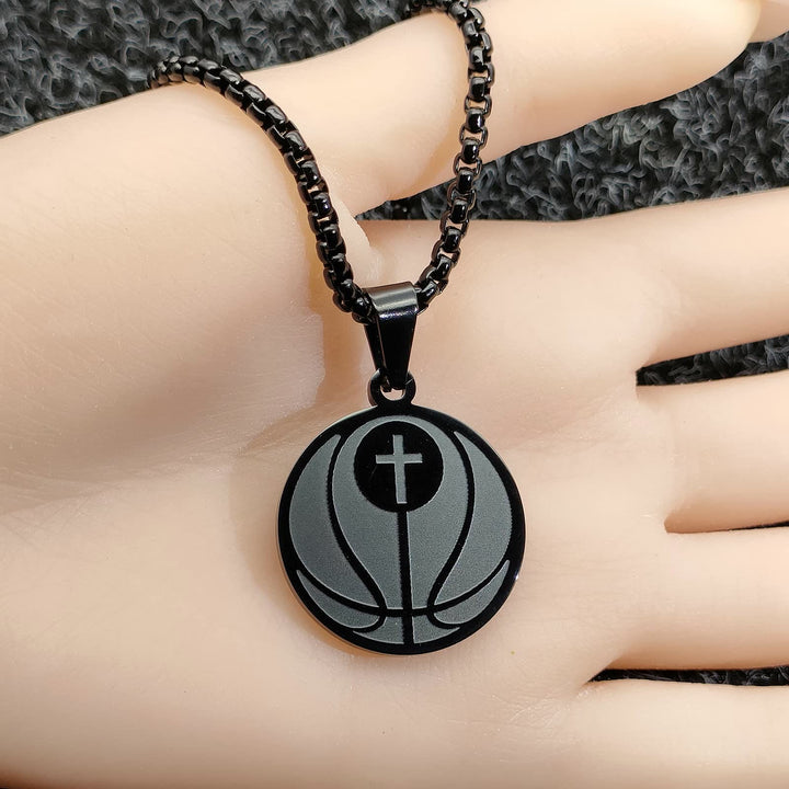 Christianartworkshop Sports Prayer Pendant Necklace: Philippians 4:13 & Sport Icon for Daily Carry - image 16