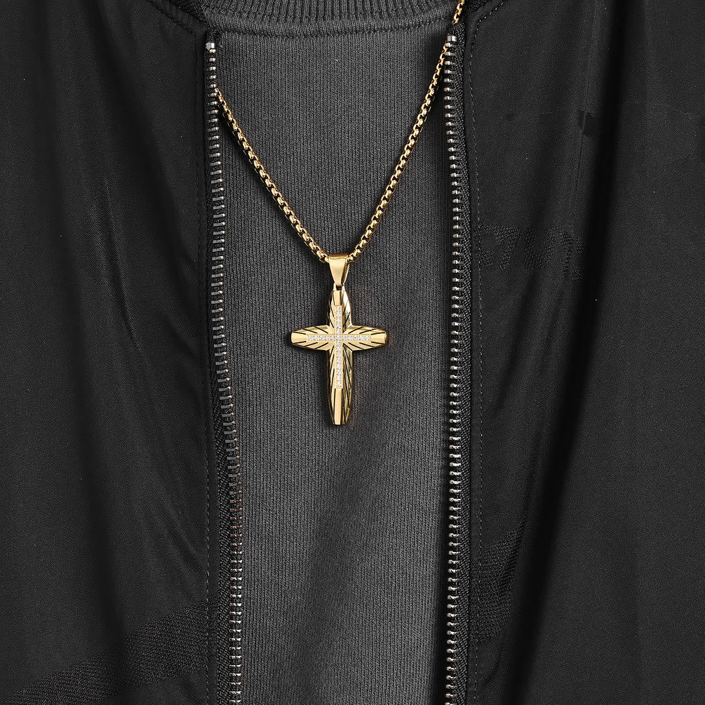 Christianartworkshop Sparkle Accent Cross: Tactile Faith Reminder for Daily Routines - image 2