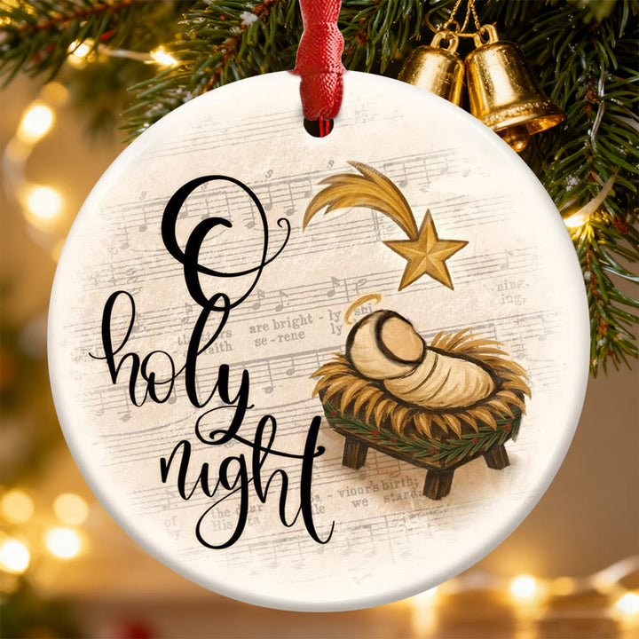 Christianartworkshop Guiding Star Nativity Ornament: Tactile Faith Reminder for Tree Displays - image 7