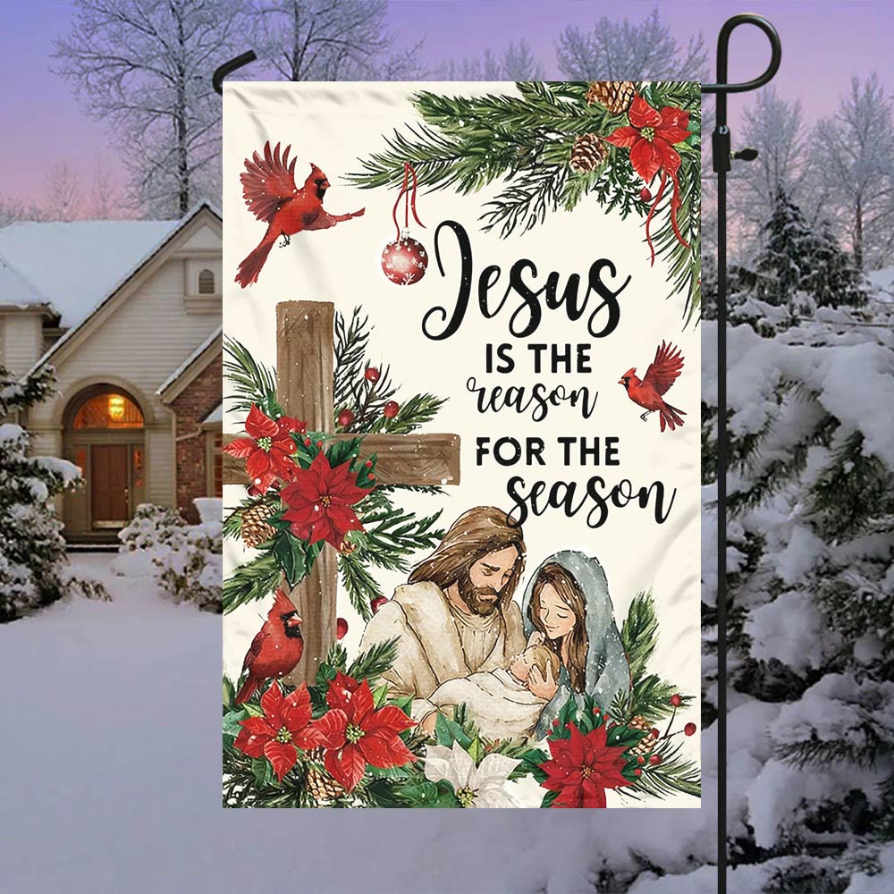 Christianartworkshop Seasonal Nativity Garden Flag Series: Stylish Faith Token for Holiday Yards - image 15