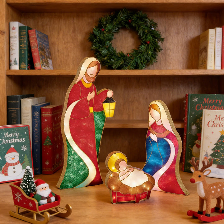 Christianartworkshop Nativity Star Light Deco Series: Divine Presence & Christmas Reverence - image 5