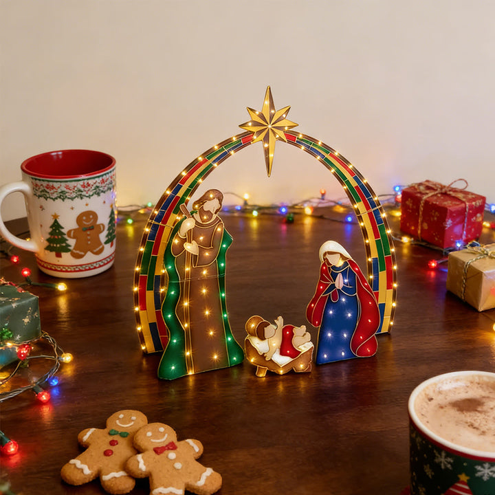 Christianartworkshop Nativity Star Light Deco Series: Divine Presence & Christmas Reverence - image 13