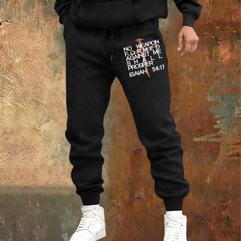 Christianartworkshop Isaiah 54:17 Sweatpants: Faithful Companion for Daily Routines - image 5