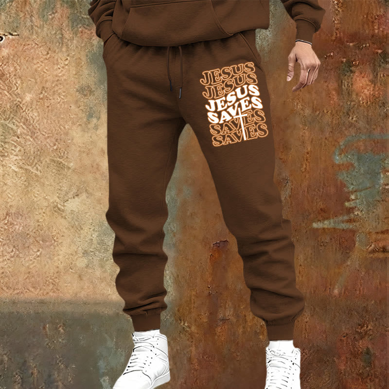 Christianartworkshop Jesus Saves Sweatpants: Daily Comfort Wrapped in Devotion - image 6