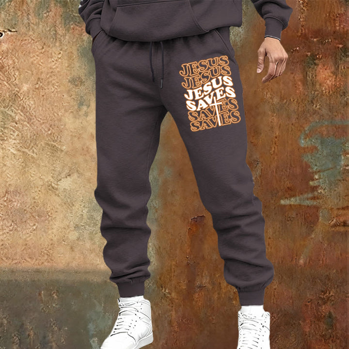 Christianartworkshop Jesus Saves Sweatpants: Daily Comfort Wrapped in Devotion - image 21