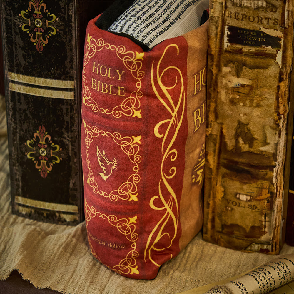 Christianartworkshop Bible-Themed Plush Pillow: Cozy Companion of Grace & Truth - image 3