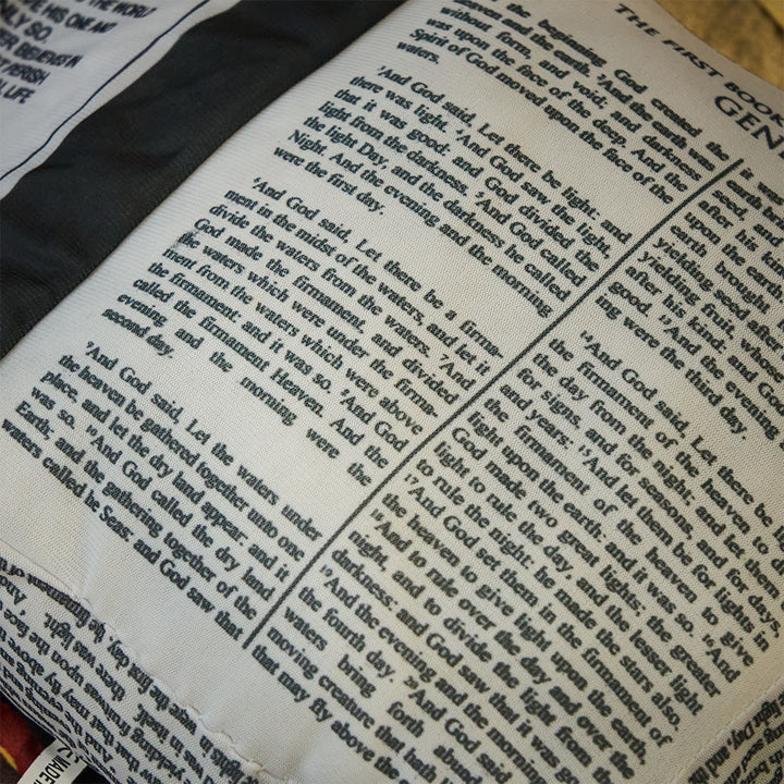 Christianartworkshop Bible-Themed Plush Pillow: Cozy Companion of Grace & Truth - image 5