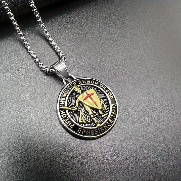 Christianartworkshop Ephesians 6 Necklace: Quiet Reminder of Spiritual Strength - image 10