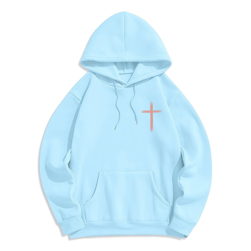 Christianartworkshop Do All In Love Scripture Floral Fleece Lined Polyester Hoodie - image 23