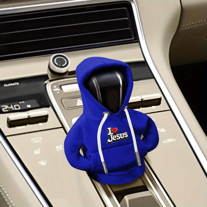 Christianartworkshop Customizable Hoodie Gear Shift Cover: Your Unique Faith, On the Road - image 6