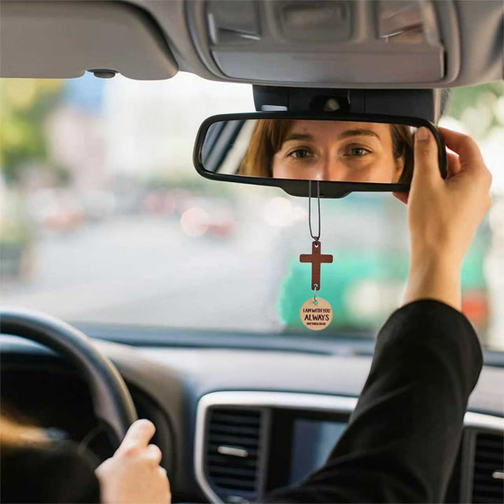 Christianartworkshop 3-Style Wooden Car Pendant with Gift Card: Devotion Wrapped in Natural Style - image 6