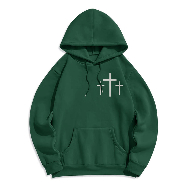 Christianartworkshop 2 Corinthians 5:7 Faith Fleece Lined Polyester Hoodie - image 23