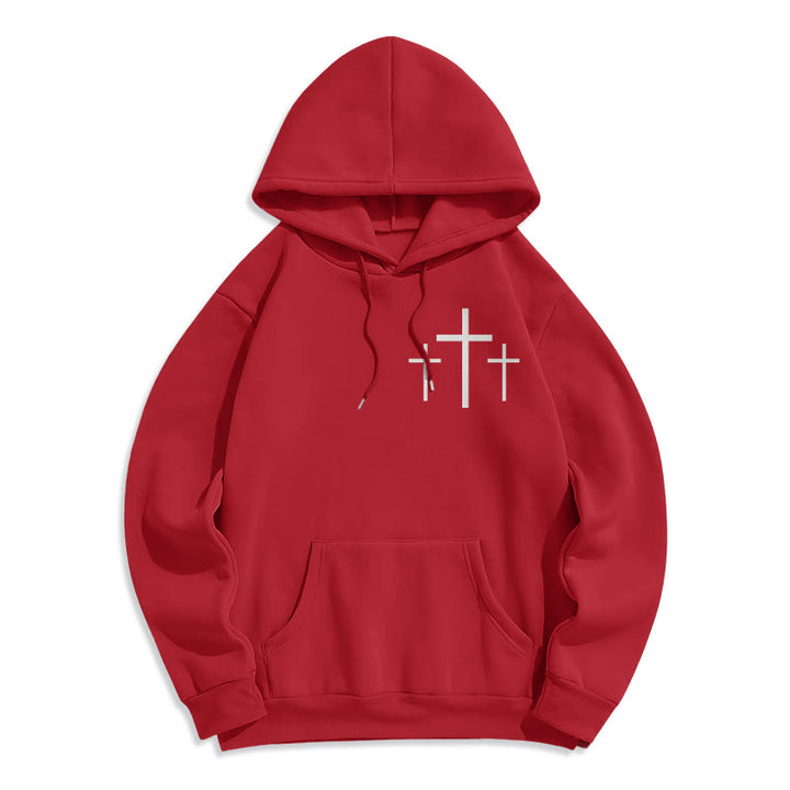 Christianartworkshop 2 Corinthians 5:7 Faith Fleece Lined Polyester Hoodie - image 14