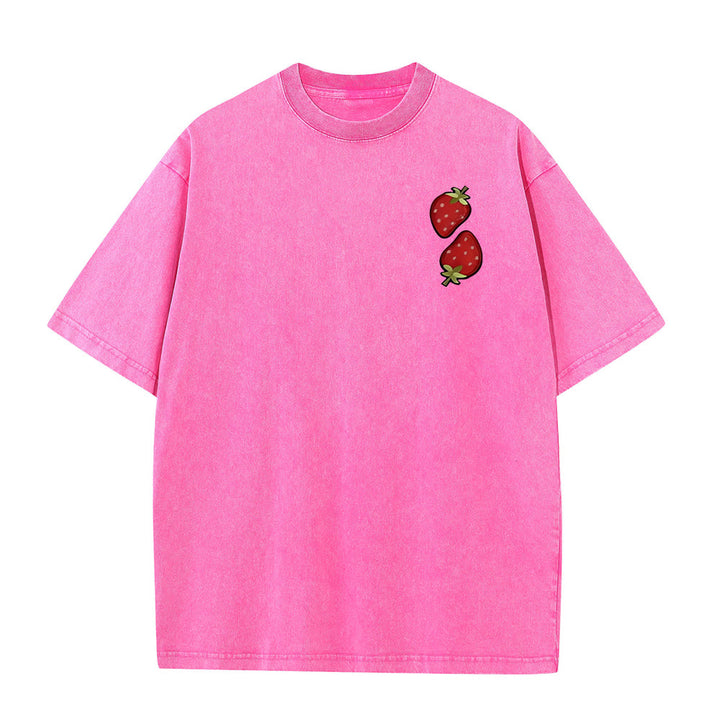 Christianartworkshop Fruit Of The Spirit Double Sided Unisex Washed T-shirt - image 17