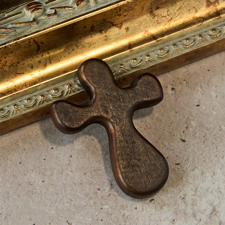 Christianartworkshop Six-Piece Wood Pocket Cross Set: His Grace On-the-Go - image 3