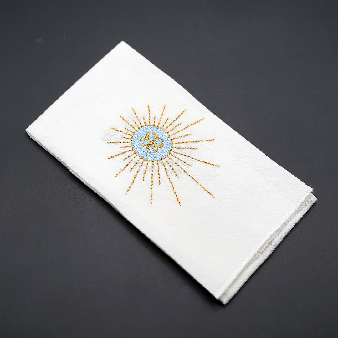 Christianartworkshop Sacred Embroidered Handkerchief: Faith in Every Stitch - G - 1 Piece - image 27