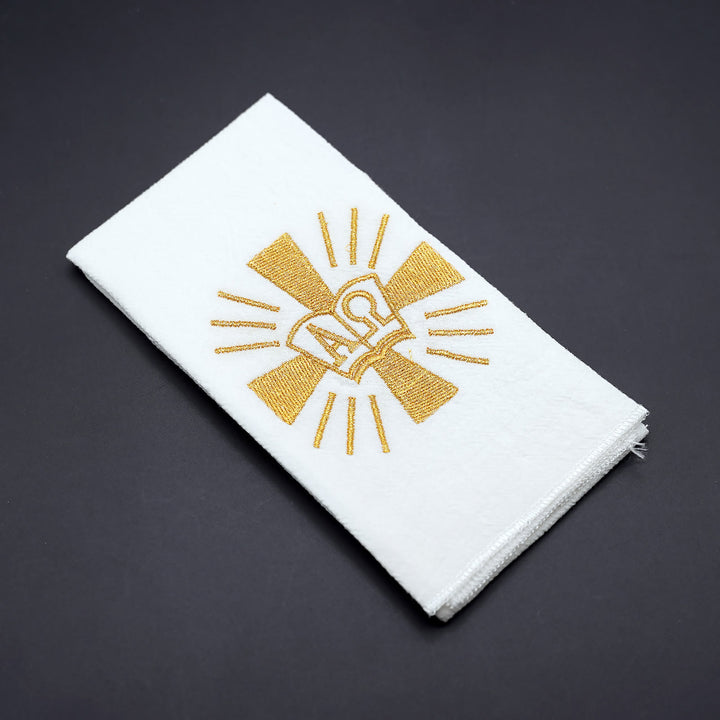 Christianartworkshop Sacred Embroidered Handkerchief: Faith in Every Stitch - C - 1 Piece - image 11