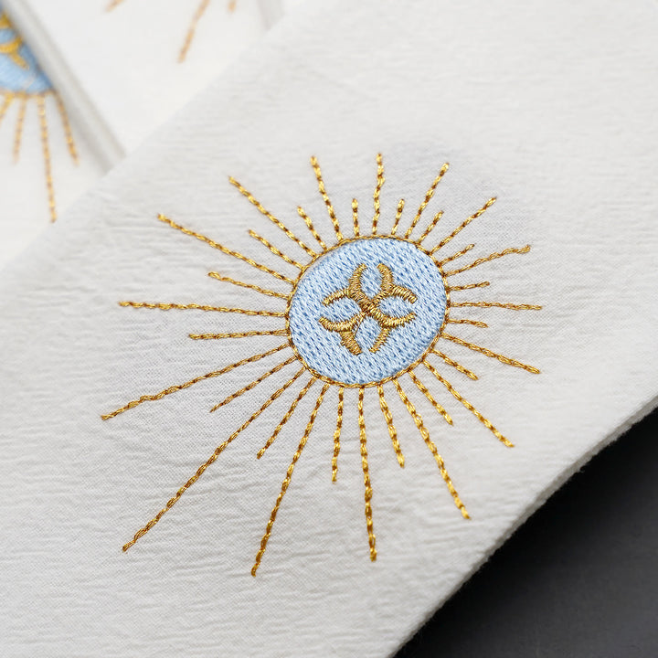 Christianartworkshop Sacred Embroidered Handkerchief: Faith in Every Stitch - image 29