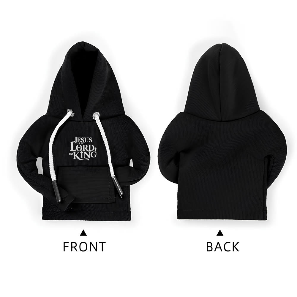 Christianartworkshop Jesus Lord and King Hoodie Car Shift Cover: A Royal Declaration - image 3