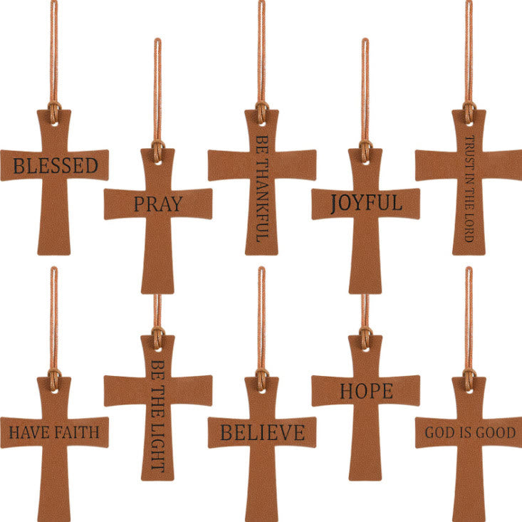 Christianartworkshop Meaningful Phrase Leather Bible Bookmarks: Quiet Reminder of Gentle Hope - image 4