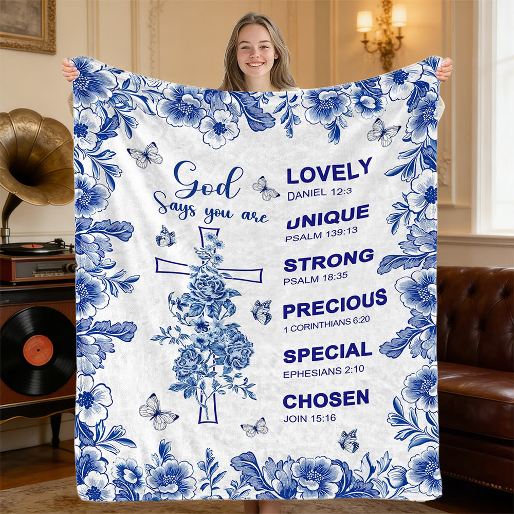 Christianartworkshop God Says You Are Verse Tapestry: Tender Worth for Quiet Spaces - image 4