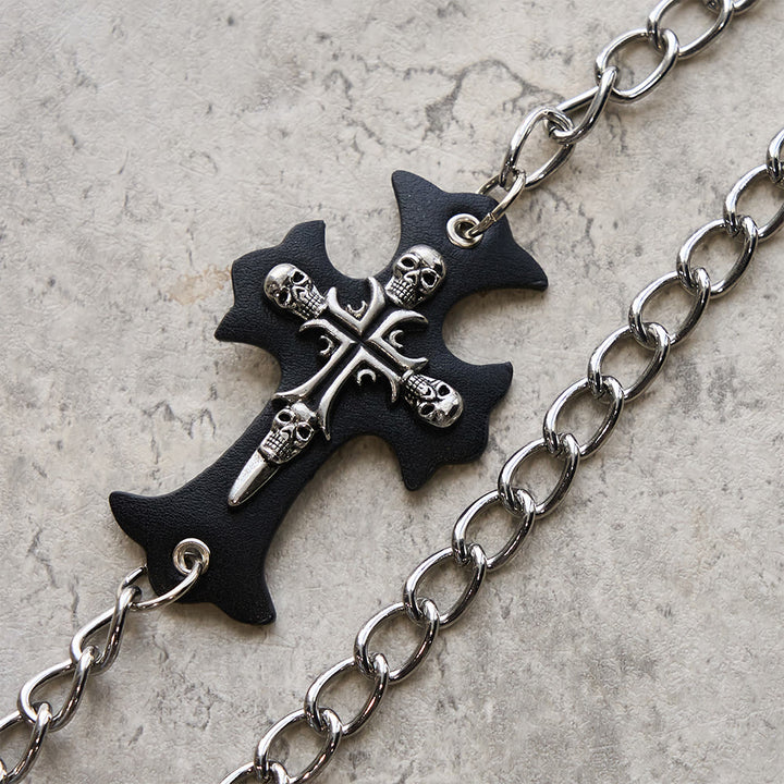 Christianartworkshop Long/Short Style Cross & Skull Faith Wallet: Quiet Reminder of Conviction - image 13