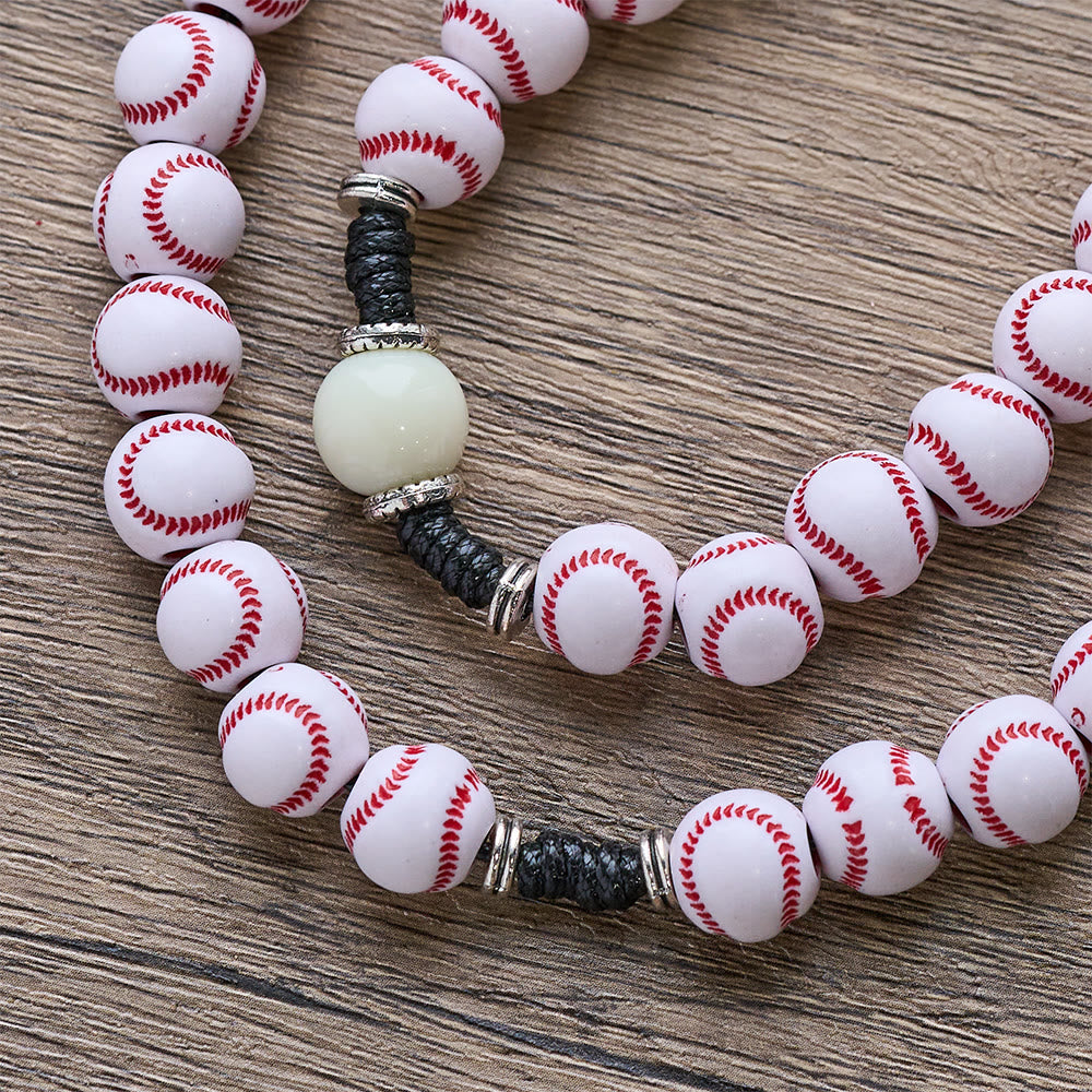 Christianartworkshop Baseball-Themed Rosary with Crucifix: Faith & Passion for Sports Lovers - image 6