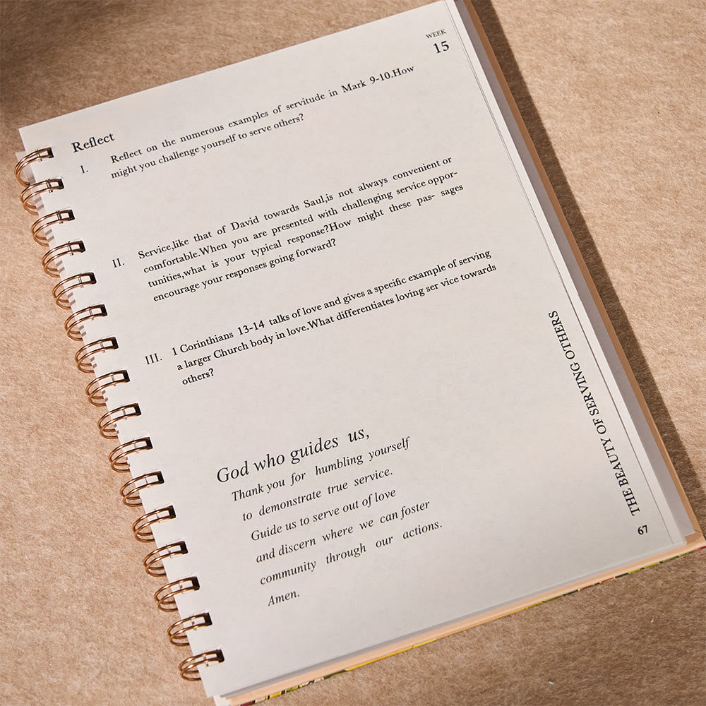 Christianartworkshop Warm-Toned Cover Bible Journal: Warm Comfort for Daily Reflection - image 5