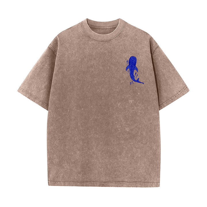 Christianartworkshop I Will Be With You Double Sided Unisex Washed T-shirt - image 8