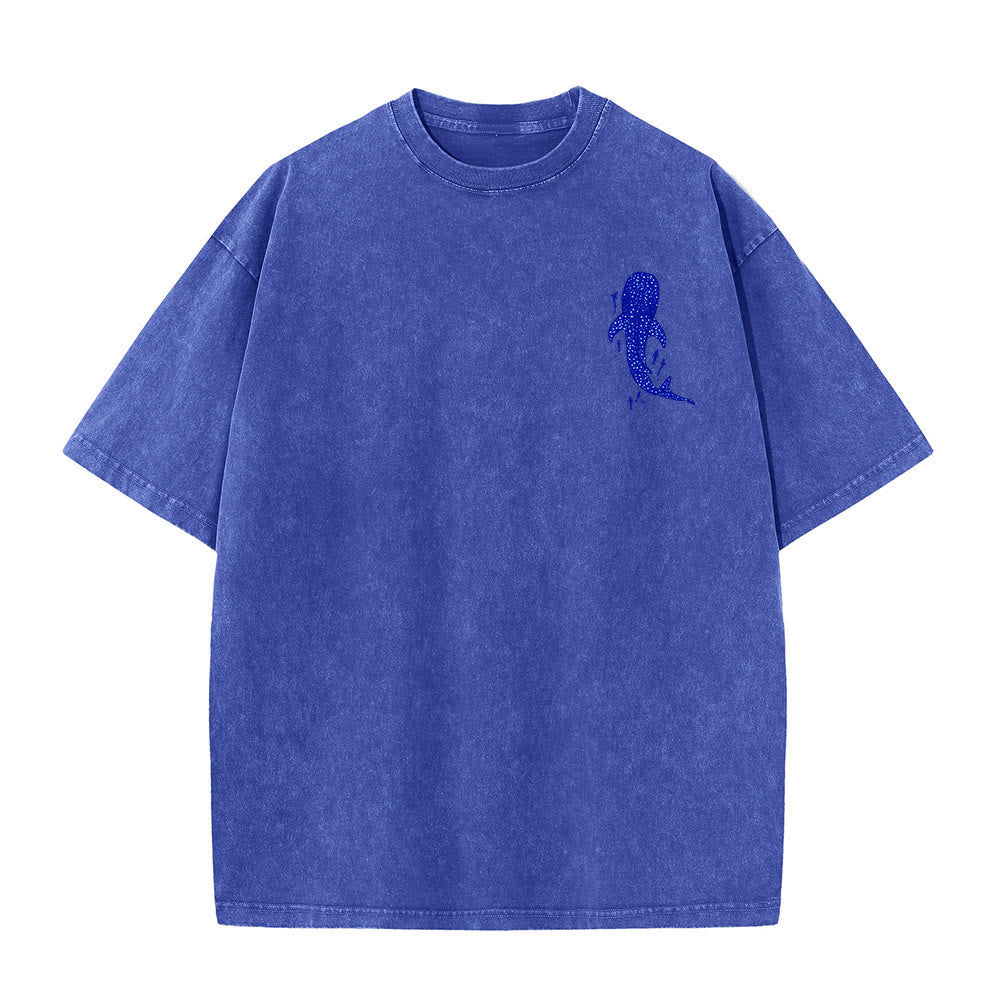 Christianartworkshop I Will Be With You Double Sided Unisex Washed T-shirt - image 14