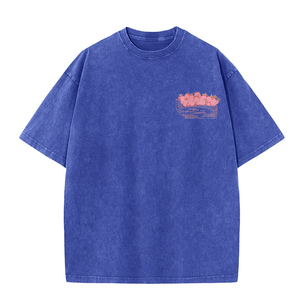 Christianartworkshop Fruit Of The Spirit Unisex Washed T-Shirt - image 6