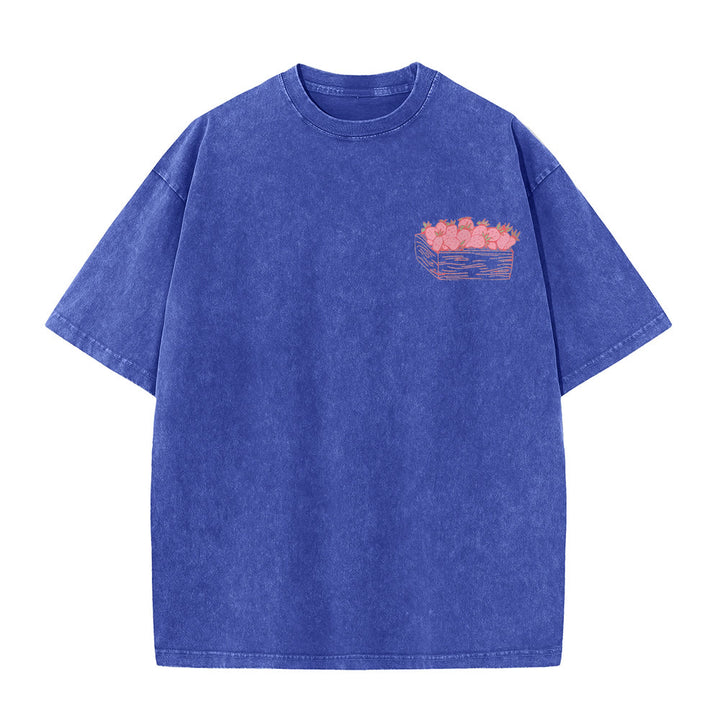 Christianartworkshop Fruit Of The Spirit Unisex Washed T-Shirt - image 6