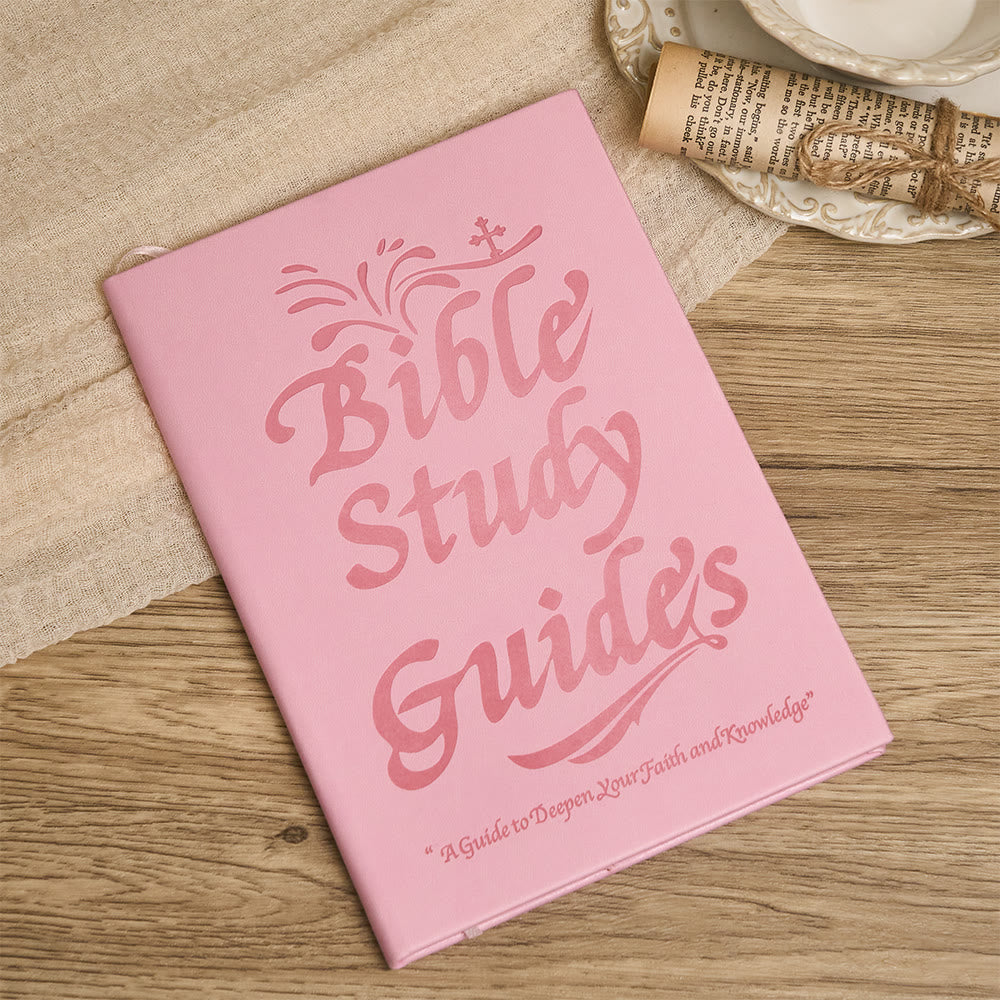 Christianartworkshop Bible In A Year Journal Warm Comfort for Daily Study - Pink - image 0