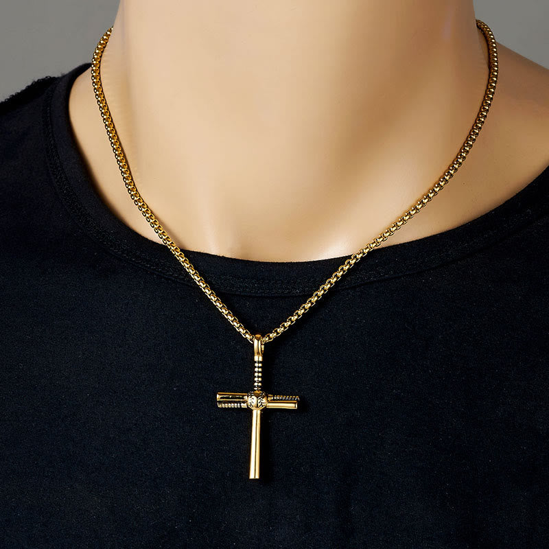 Christianartworkshop Baseball Motif Cross Pendant: Faith & Passion for Daily Wear - image 3