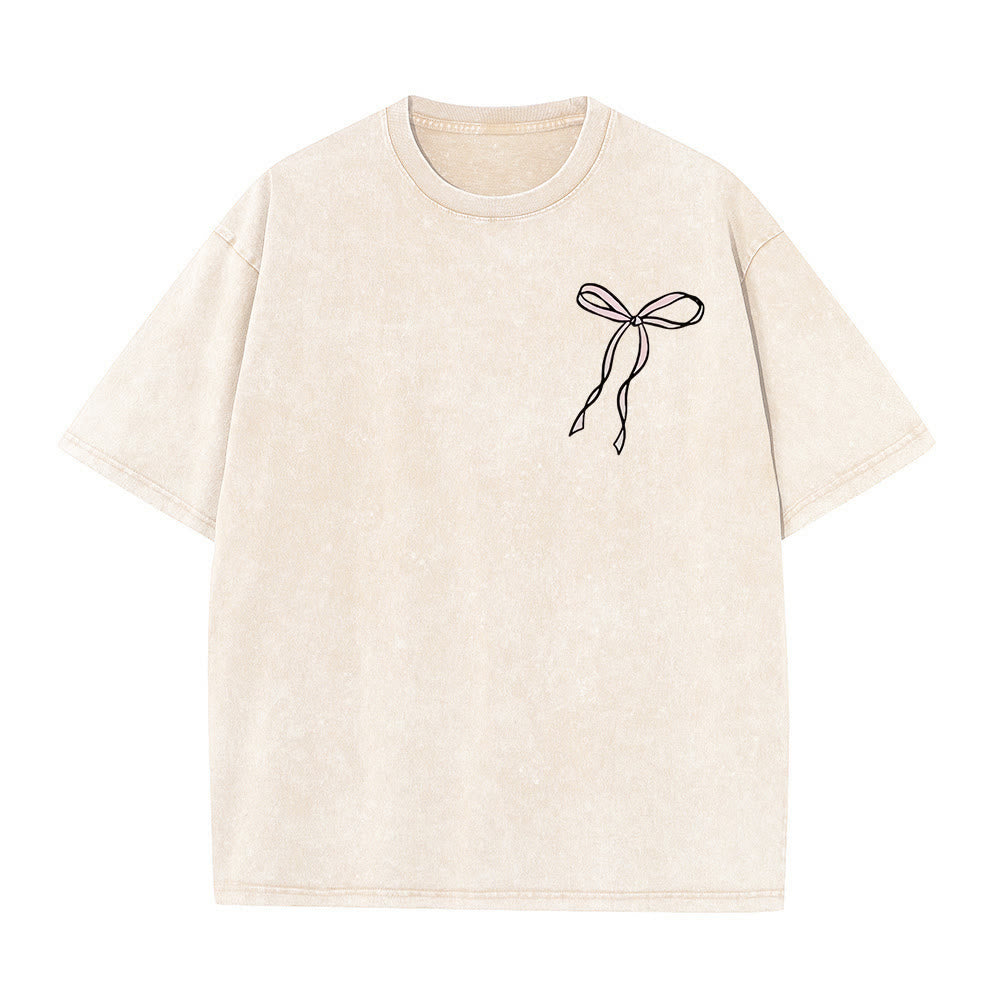 Christianartworkshop Faith Over Fear Unisex Washed T-Shirt - image 4