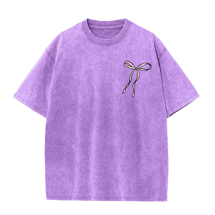 Christianartworkshop Faith Over Fear Unisex Washed T-Shirt - image 12