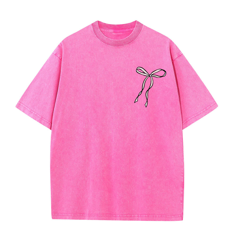 Christianartworkshop Faith Over Fear Unisex Washed T-Shirt - image 19