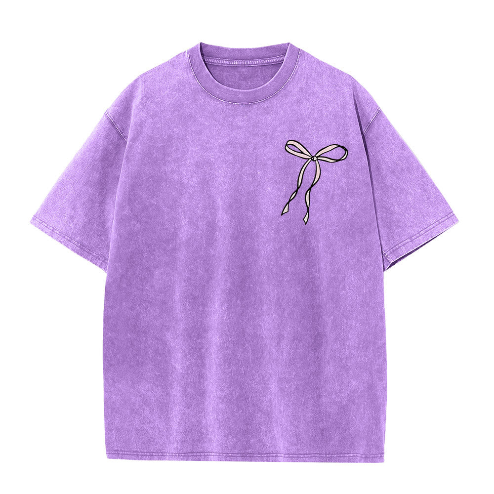 Christianartworkshop Faith Over Fear Unisex Washed T-Shirt - image 13