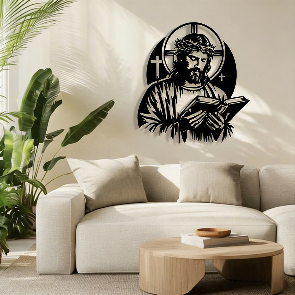 Christianartworkshop Holding The Word Metal Decor: Soothing Grace for Seeking Days - image 5