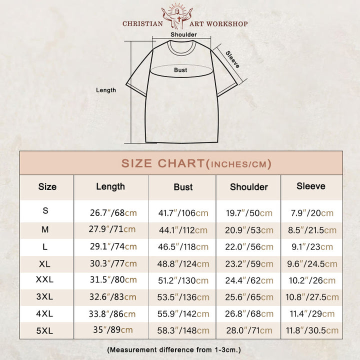 Christianartworkshop God Is God Unisex Washed T-shirt - image 1