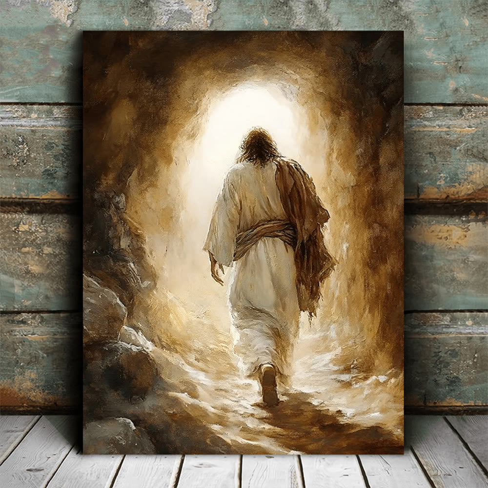 Christianartworkshop Tomb to Light Jesus Canvas Print: Soothing Grace for Celebratory Days - image 0