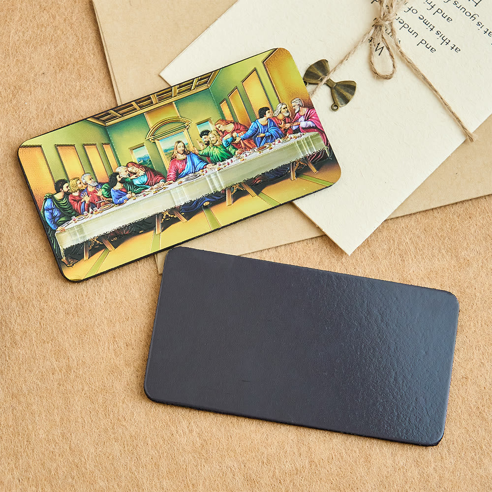 Christianartworkshop The Last Supper Resin Fridge Magnet: Daily Reminder of Jesus’ Final Meal and Sacrifice - image 4