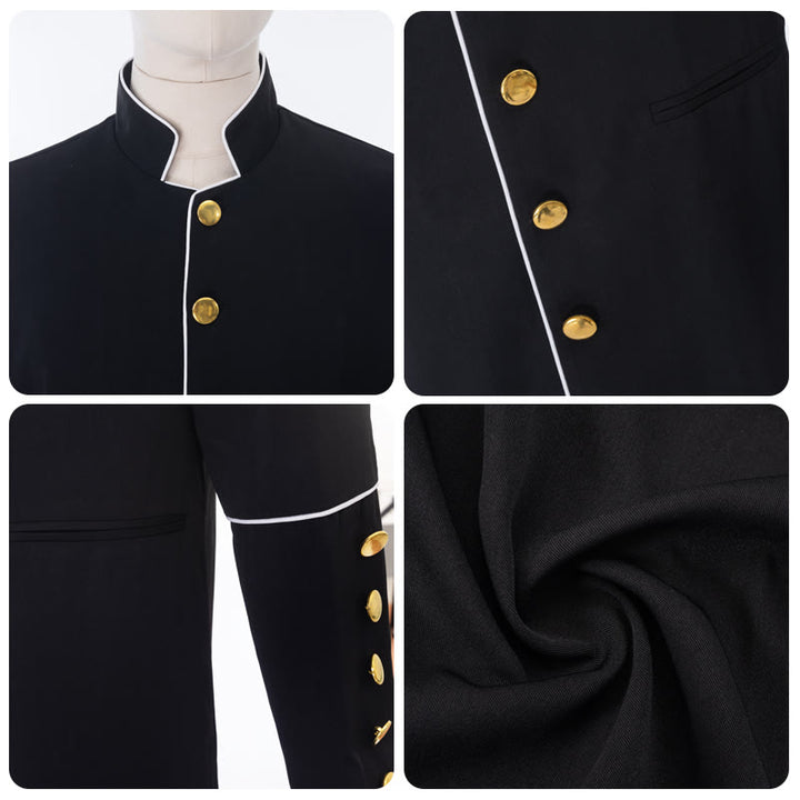 Christianartworkshop Classic Multicolor Cassock with Contrast Trim & Medieval Elegance - image 4