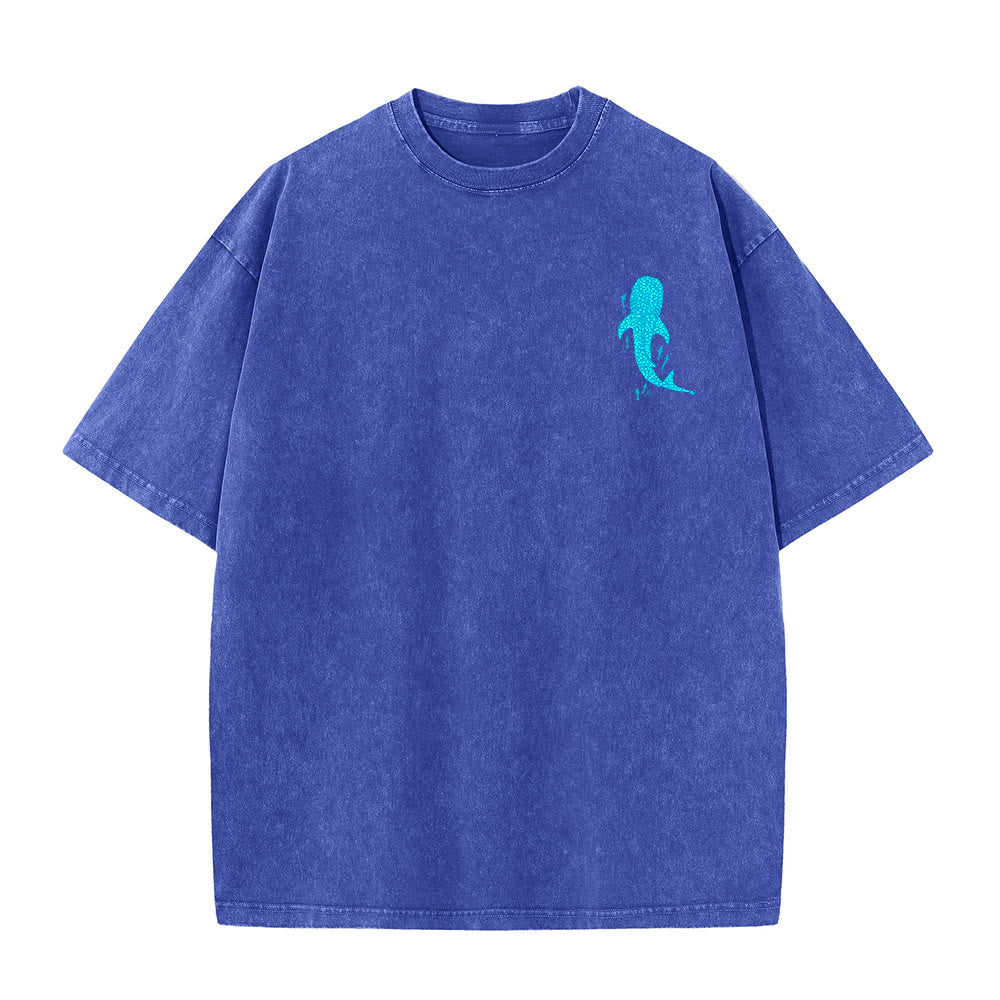 Christianartworkshop I Will Be With You Double Sided Unisex Washed T-shirt - image 13