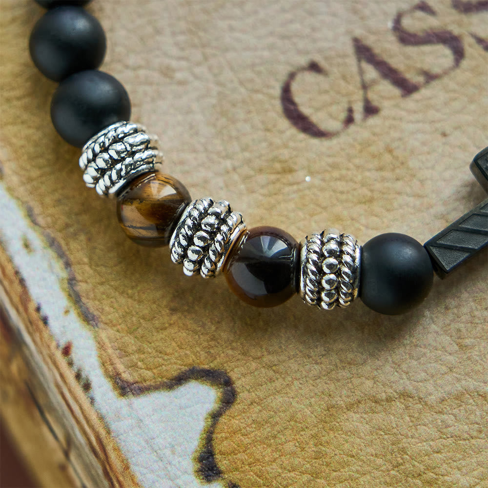 Christianartworkshop Scripture-Card American Flag + Cross Bracelet: Faith & Pride for Daily Wear - image 8