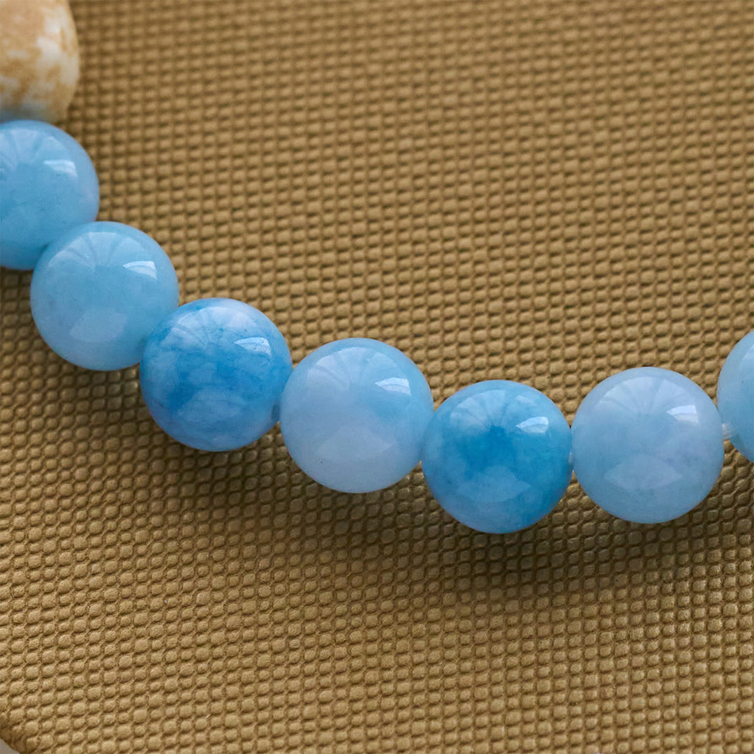Christianartworkshop Blue Bead Polar Bear Handmade Cross Bracelet: Save Our Polar Bears - image 6