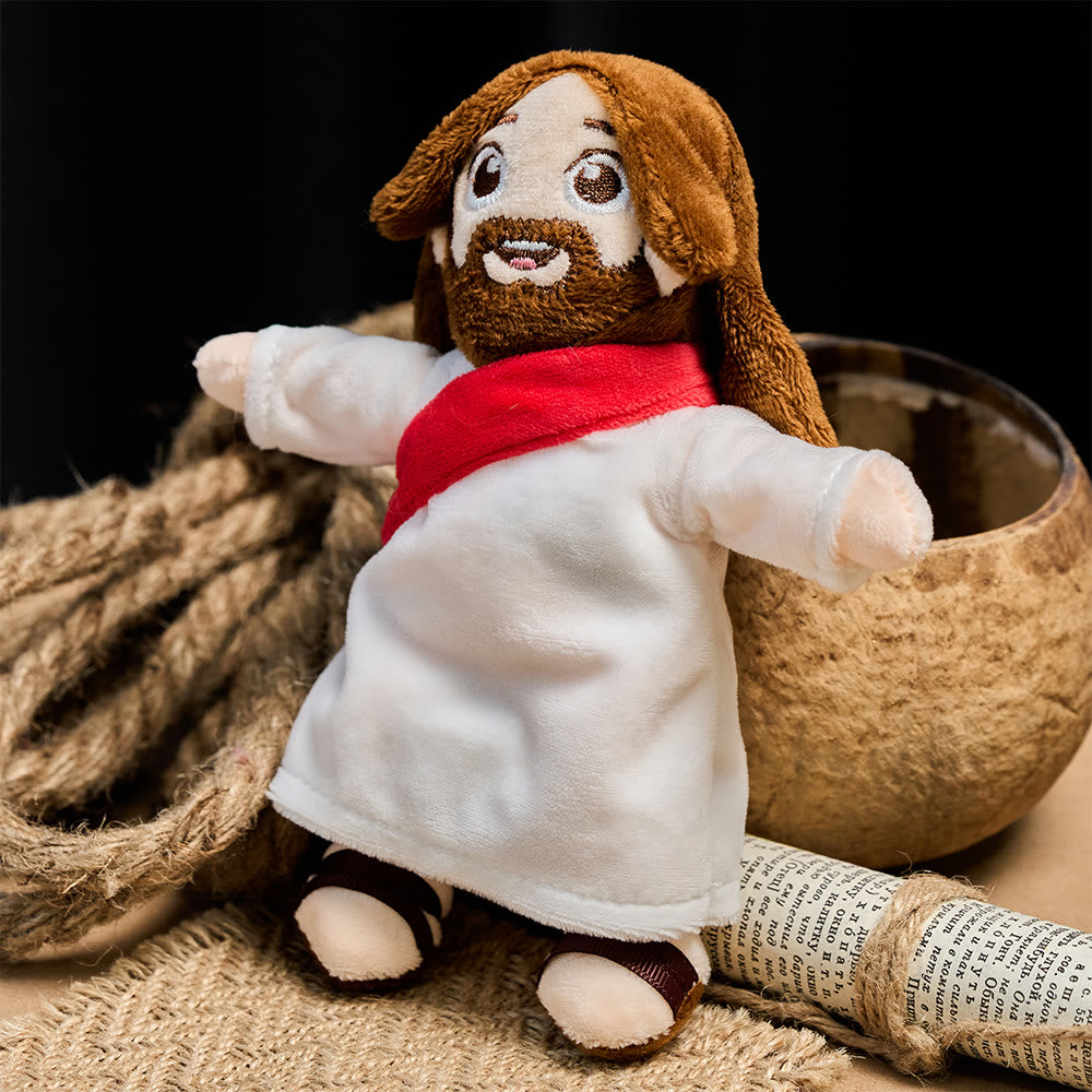 Christianartworkshop Huggable Jesus Plush Doll: Embody Divine Love and Tender Comfort - image 3