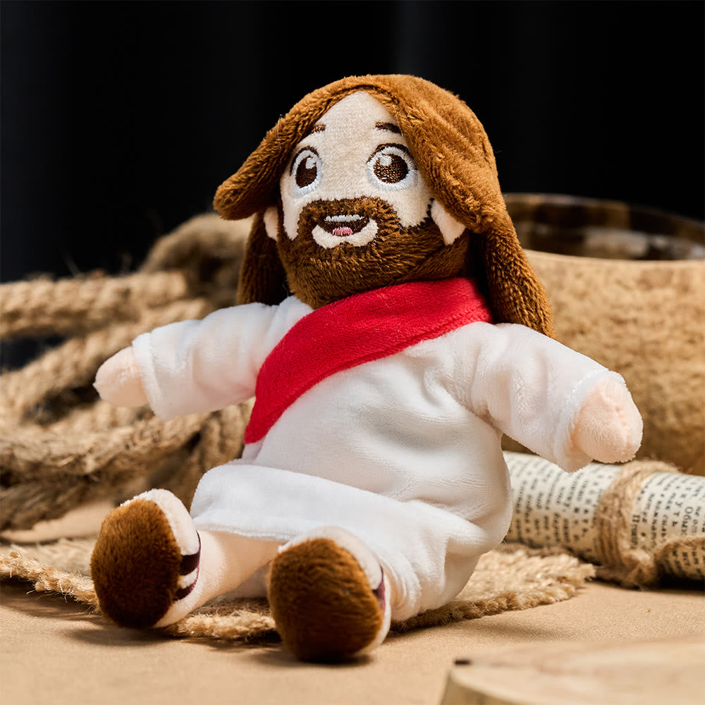 Christianartworkshop Huggable Jesus Plush Doll: Embody Divine Love and Tender Comfort - Jesus - image 0