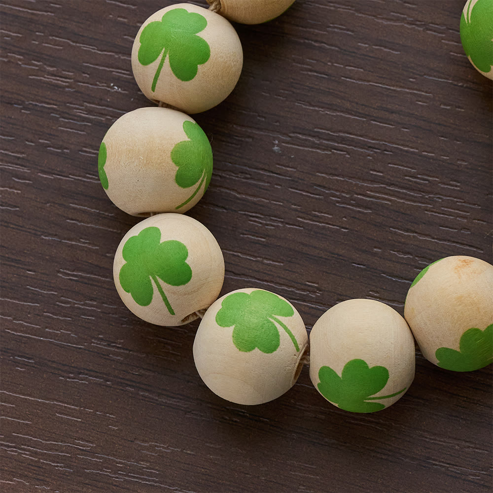 Christianartworkshop Irish Blessing Wood Pocket Rosary for St. Patrick's Day Gift - image 8