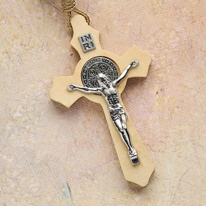 Christianartworkshop Irish Blessing Wood Pocket Rosary for St. Patrick's Day Gift - image 6